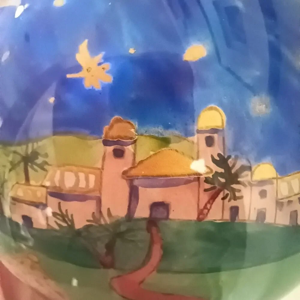 Pier 1 Imports Li Bien LI Bien Christmas Ornament Glass 4